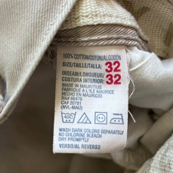 Vintage Tommy Hilfiger Tommy Jeans Khaki Cargo Pants Size 32 x 32 - Picture 6 of 15